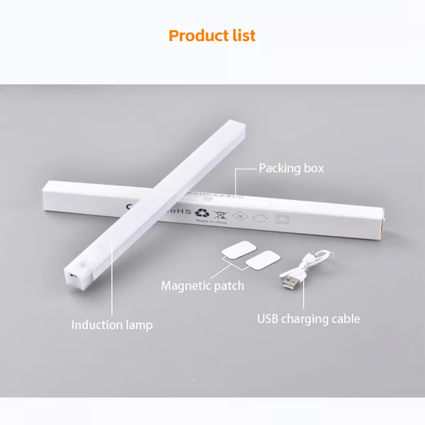 💡 Punch-free Smart Sensor Magnetic Rechargeable LED Lights