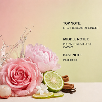 Zestygaze | Rosey Fruity Floral | Extrait De Parfum 50ml | Long Lasting Luxury Fragrance | Daily women's perfume rose vibrant for women Summervibes Alluring summerwins