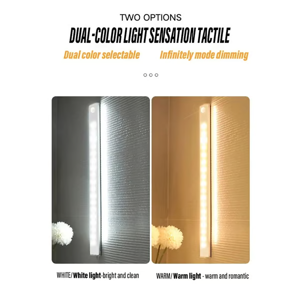 💡 Punch-free Smart Sensor Magnetic Rechargeable LED Lights