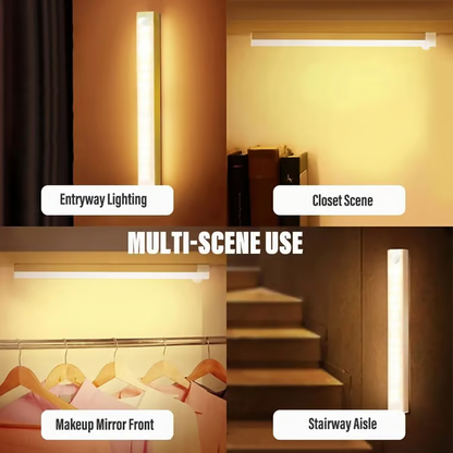 💡 Punch-free Smart Sensor Magnetic Rechargeable LED Lights
