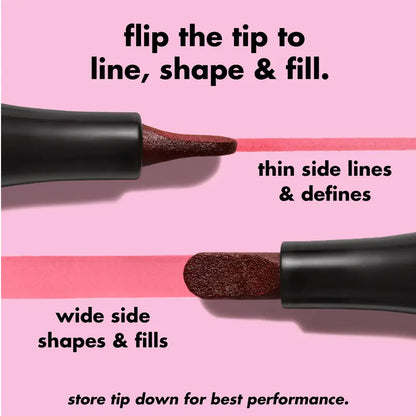 ✨𝑶𝒇𝒇𝒊𝒄𝒊𝒂𝒍 𝑺𝒕𝒐𝒓𝒆 - 50% OFF - Main Stain Lipliner Marker - Long-Lasting Lip Color Tool for Precise Lip Definition✨