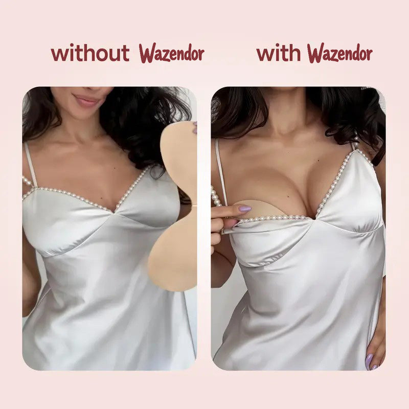 Wazendor™ Invisible Push-Up Sticky Bra | Reusable & Waterproof