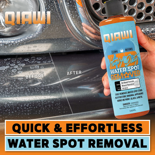 Erase Stubborn Water Spots in Seconds.