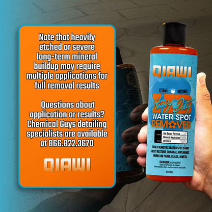 Erase Stubborn Water Spots in Seconds.