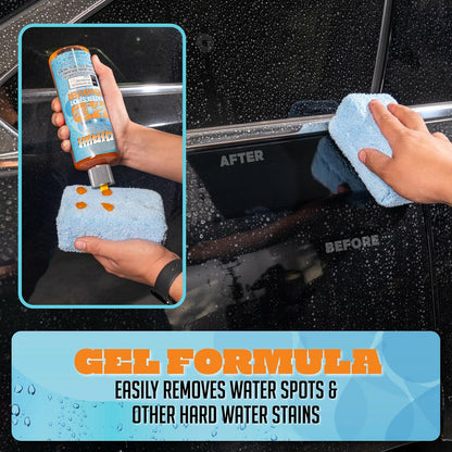 Erase Stubborn Water Spots in Seconds.