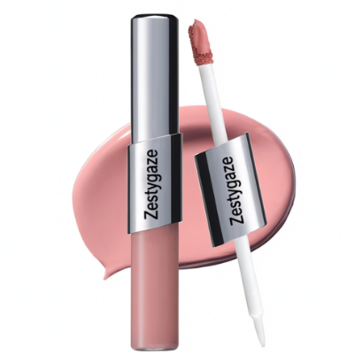 Perfect Twin Lip — Dual-Ended Liquid Lipstick with Velvet Matte Color and Glossy Shine