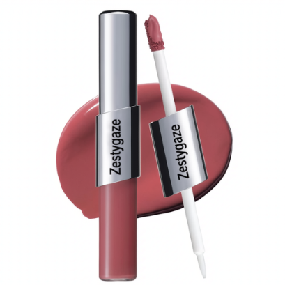 Perfect Twin Lip — Dual-Ended Liquid Lipstick with Velvet Matte Color and Glossy Shine