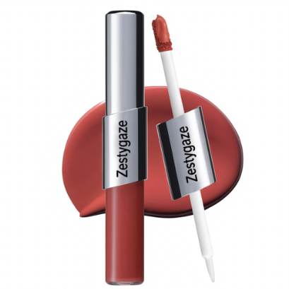 Perfect Twin Lip — Dual-Ended Liquid Lipstick with Velvet Matte Color and Glossy Shine