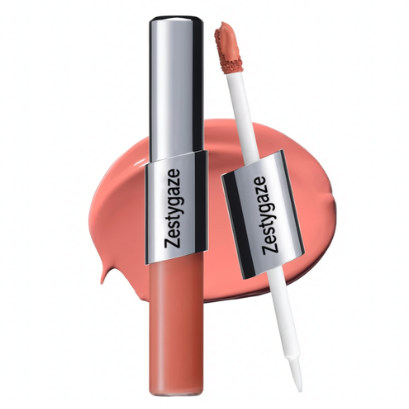 Perfect Twin Lip — Dual-Ended Liquid Lipstick with Velvet Matte Color and Glossy Shine