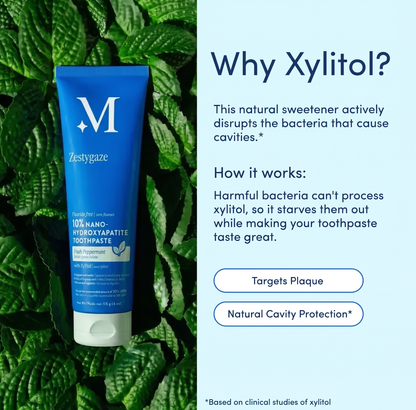 Zestygaze™ 10% Hydroxyapatite Toothpaste – Enamel Repair & Whitening