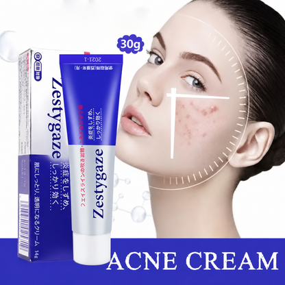 Japanese Acne Care Cream- Gentle Spot Treatment for Clearer Looking S