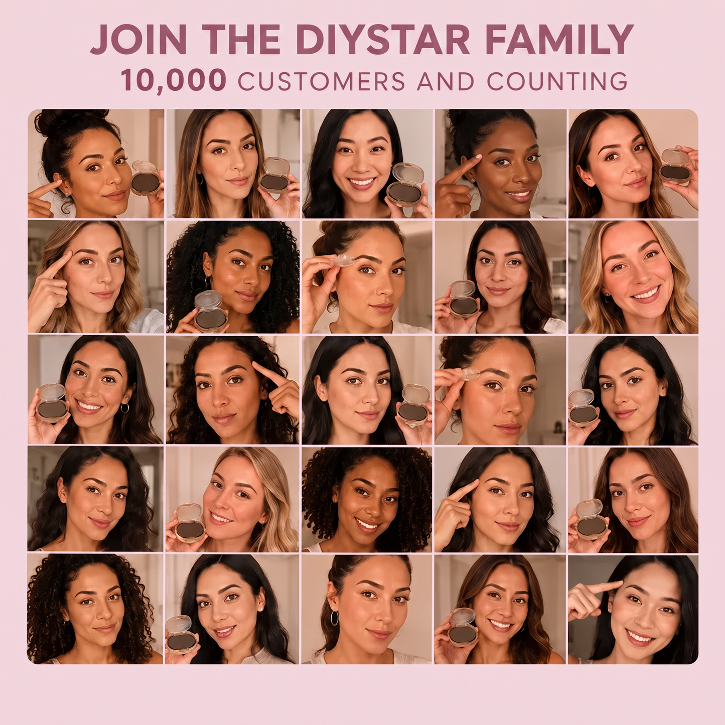 Eyebrow Stamp Kit - Fuller Natural Brows in Seconds